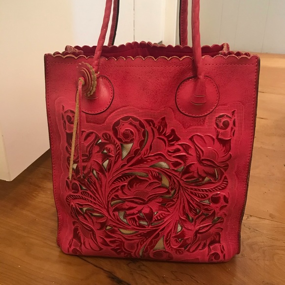 patricia nash tooled tote